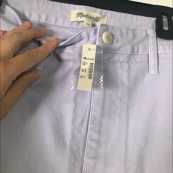 NWT Madewell Petite Emmett Wide-Leg Crop Pants - Picture 9 of 10